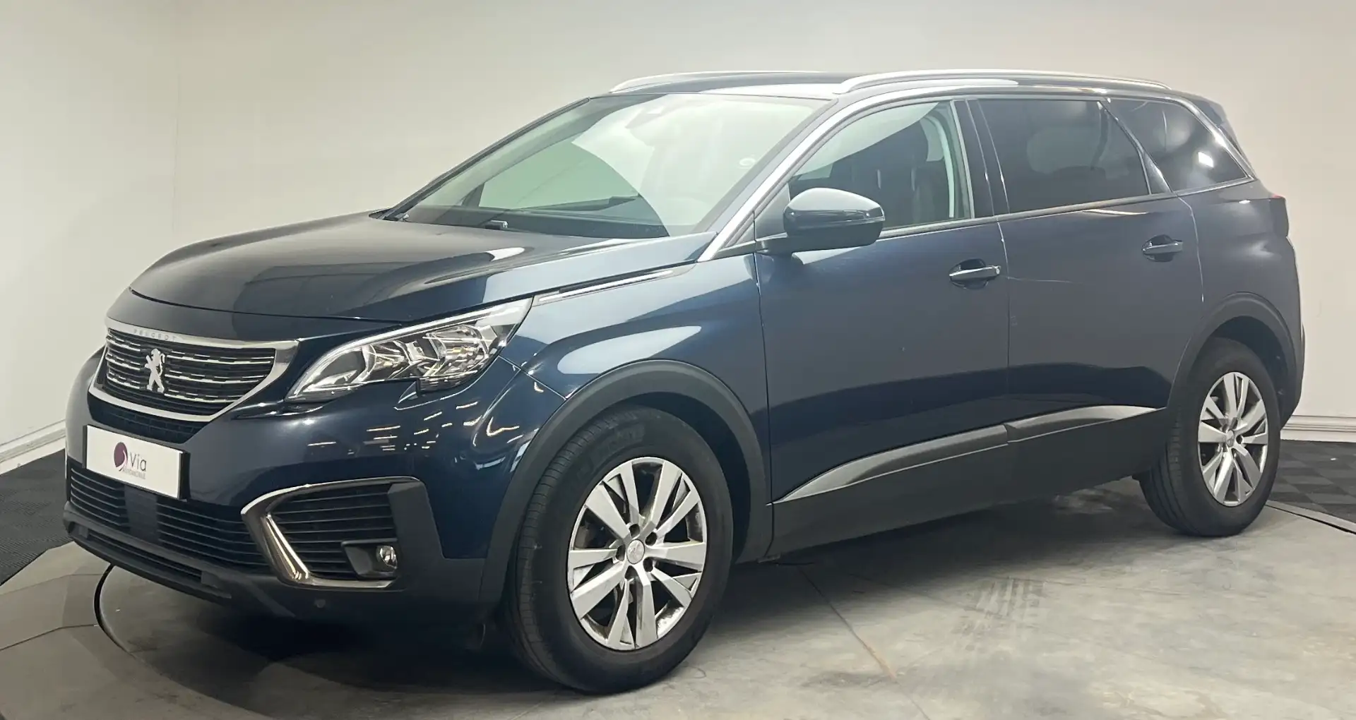 Peugeot 5008 1.5 BlueHDi 130ch EAT8 Allure Business - Suivi Complet - Apple Carplay - 7 pl Azul - 1