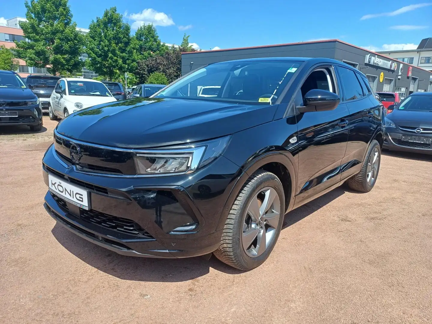 Opel Grandland X 1.2T GS Line Automatik Schwarz - 1