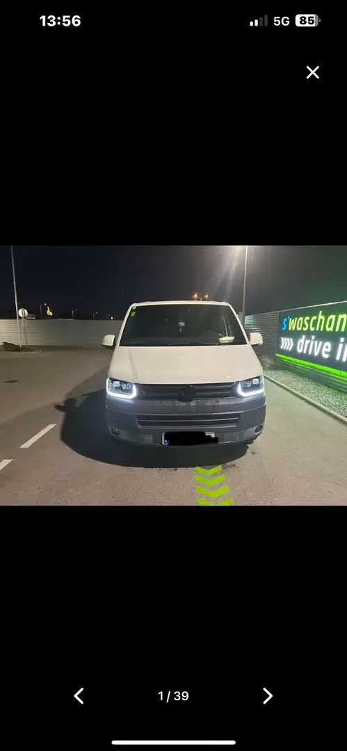 Volkswagen T5 Transporter 2.5tdi Weiß - 1