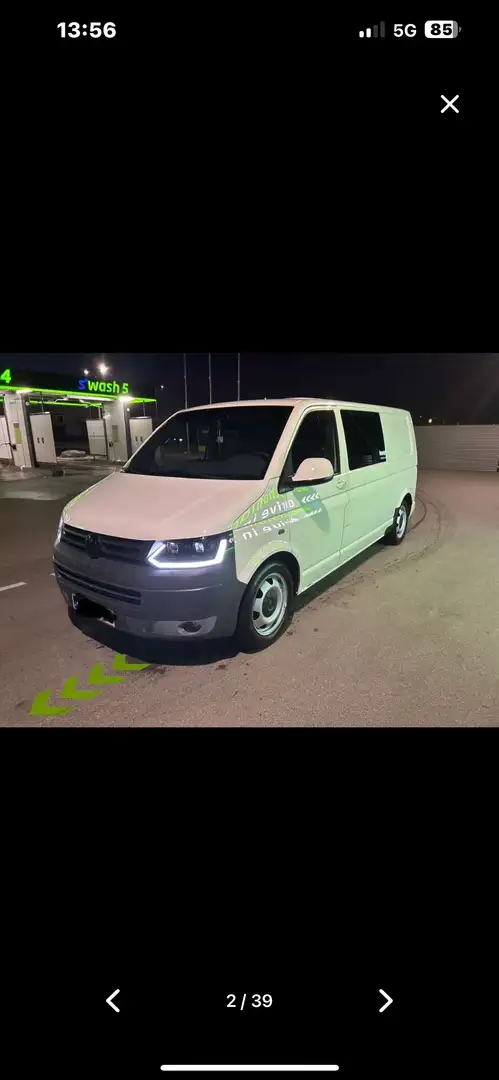 Volkswagen T5 Transporter 2.5tdi Weiß - 2