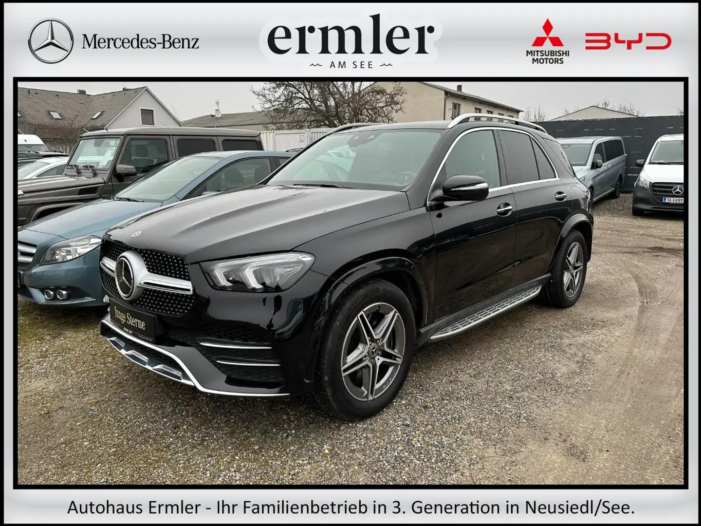 Mercedes-Benz GLE 350 de 4MATIC Distronic Multibeam AMG Schwarz - 1