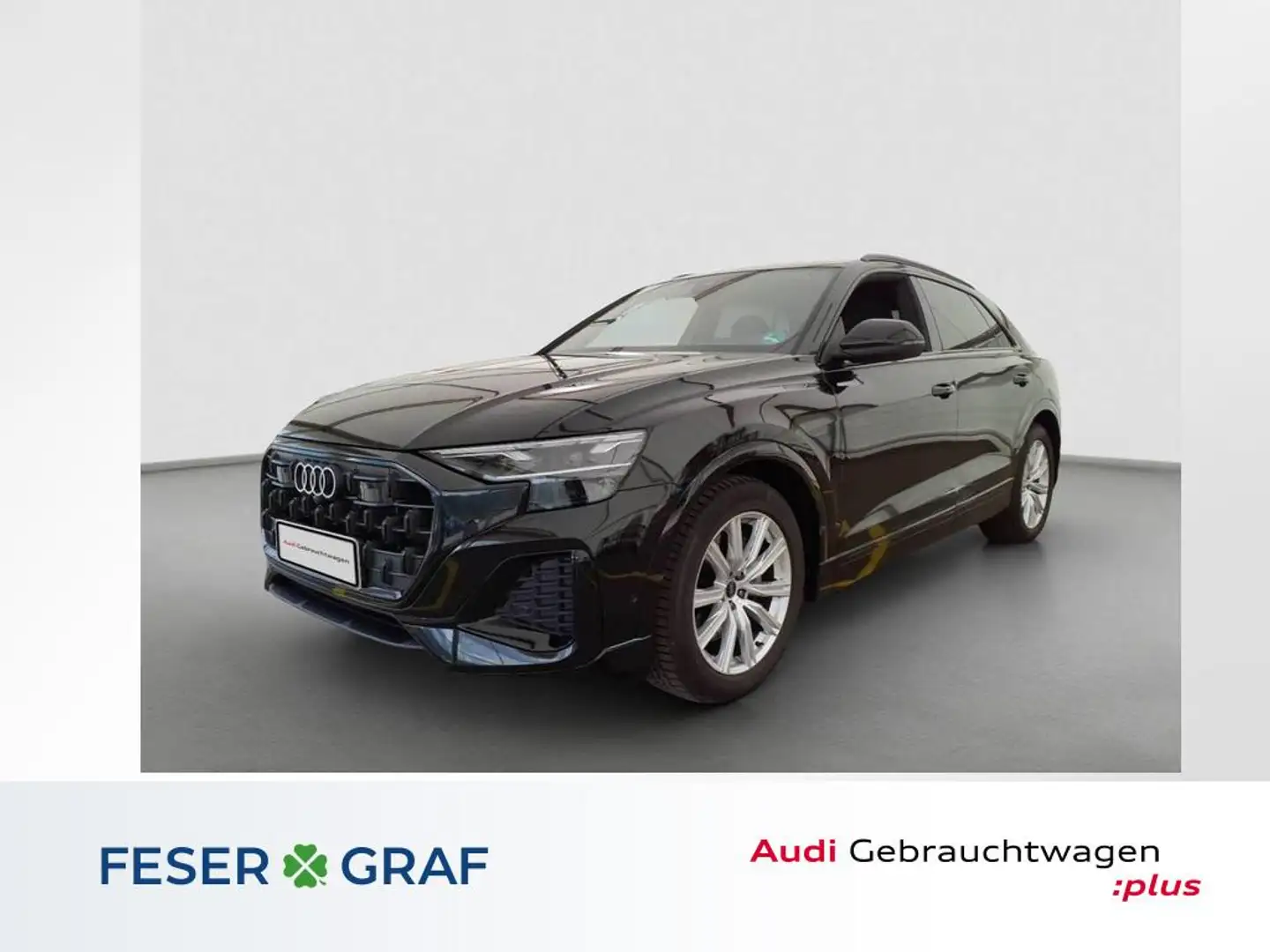 Audi Q8 45 TDI /Matrix/Leder/adAIR/HuD/AHK Schwarz - 1
