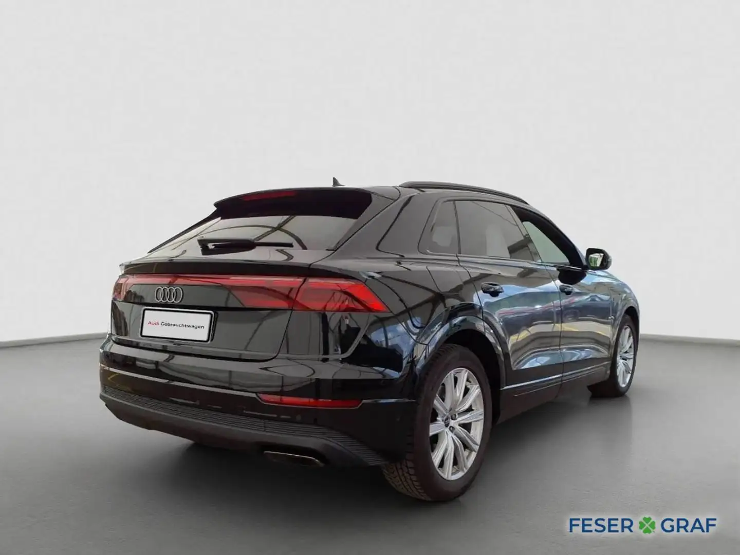 Audi Q8 45 TDI /Matrix/Leder/adAIR/HuD/AHK Schwarz - 2