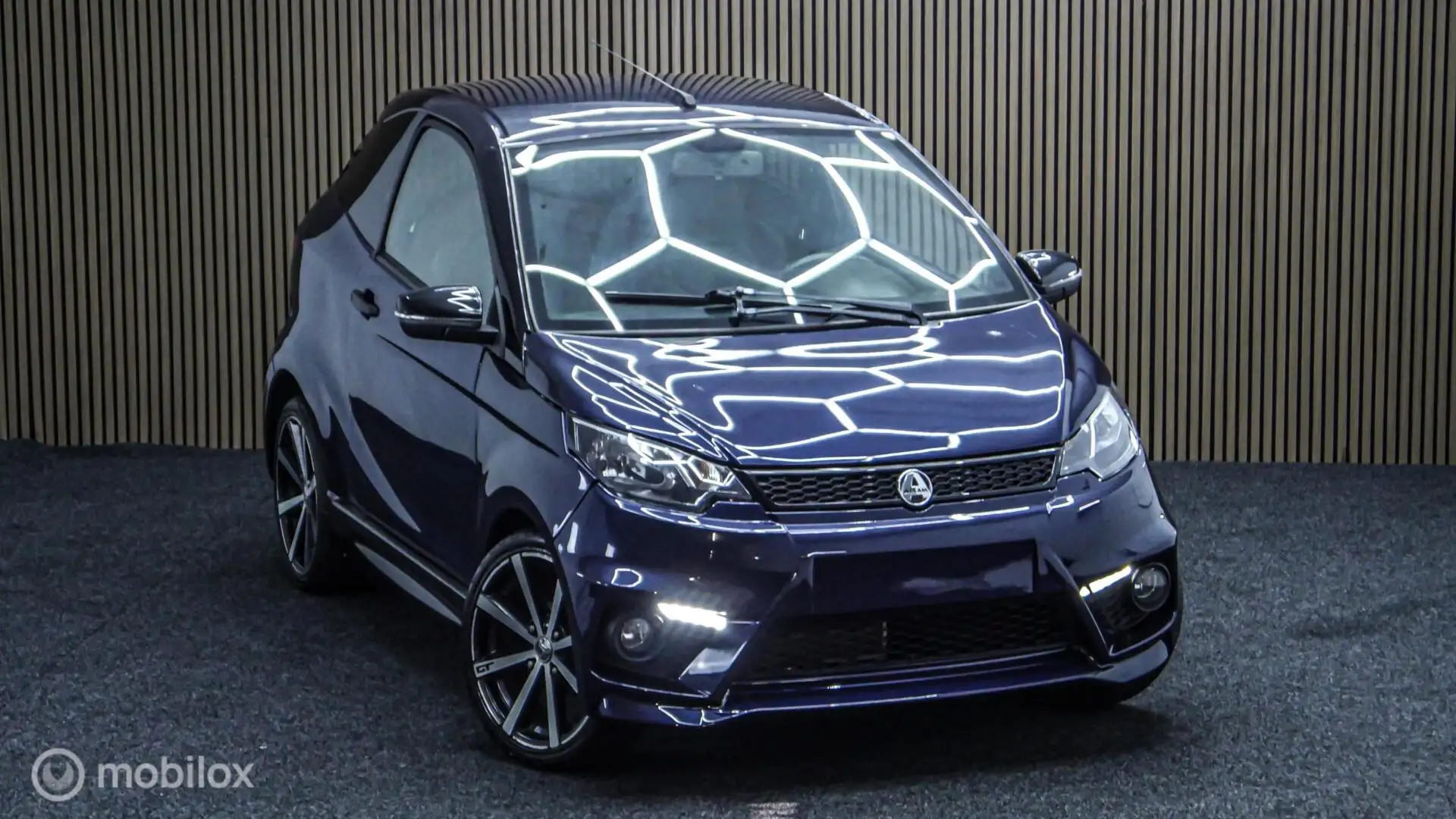 Aixam GTI Brommobiel Coupé Blauw - 2