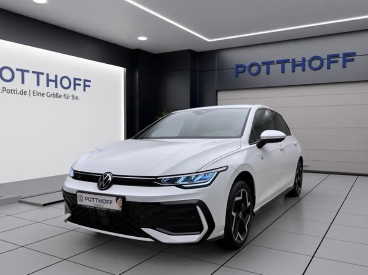 Volkswagen Golf R-Line - Top Ausstattung - sofort verfügbar Weiß - 2