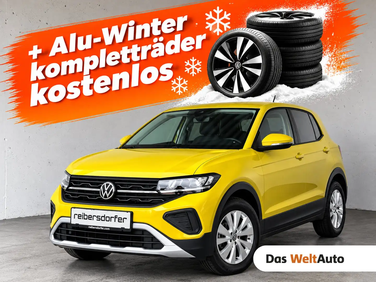 Volkswagen T-Cross 4Me TSI Gelb - 1