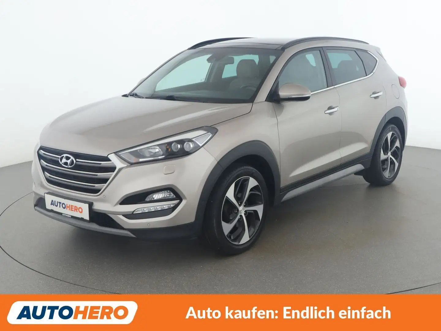 Hyundai TUCSON 2.0 CRDi Platin 4WD Beige - 1