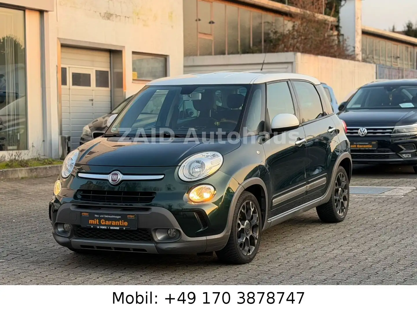 Fiat 500L Trekking*2HAND*PDC*TEMPO*NAVI Grün - 1