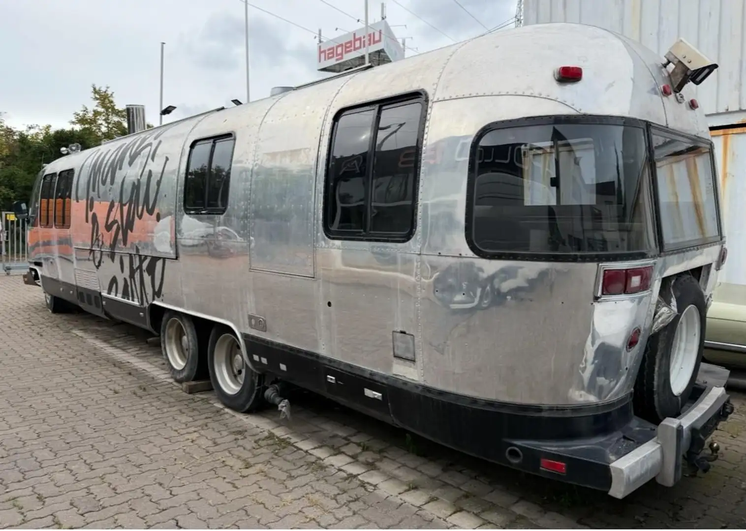 Chevrolet Sonstige Motorhome Airstream 345 Food Event Pizza Truck Silber - 2