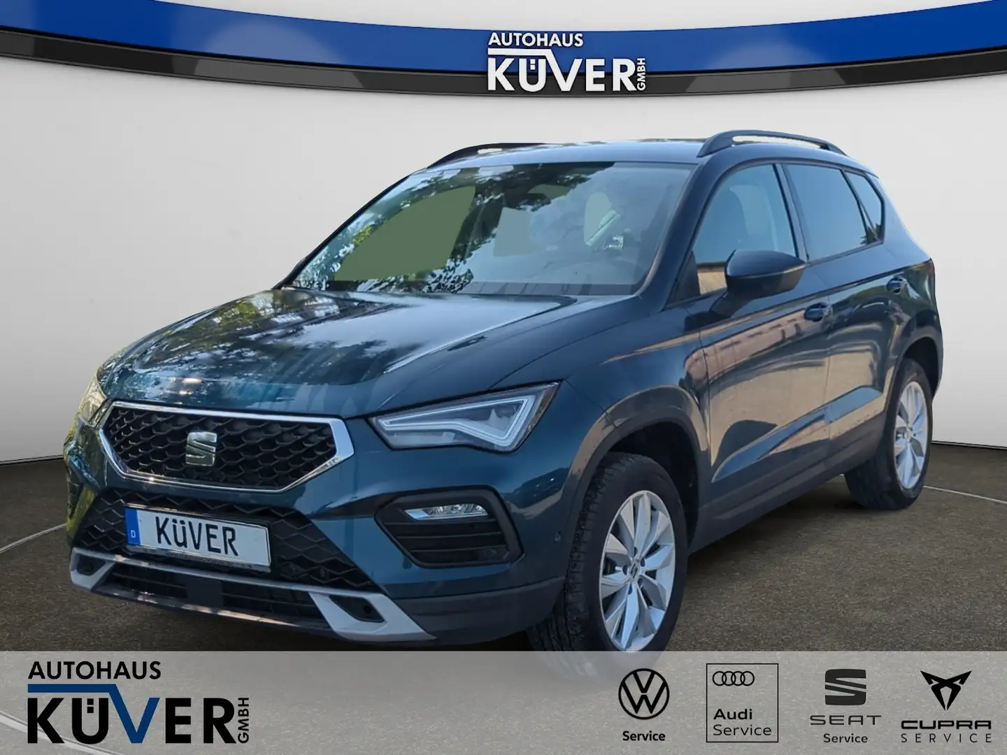 SEAT Ateca Style 1,5 TSI DSG Navi+ACC+LED+Shzg.+17´´ Blau - 1