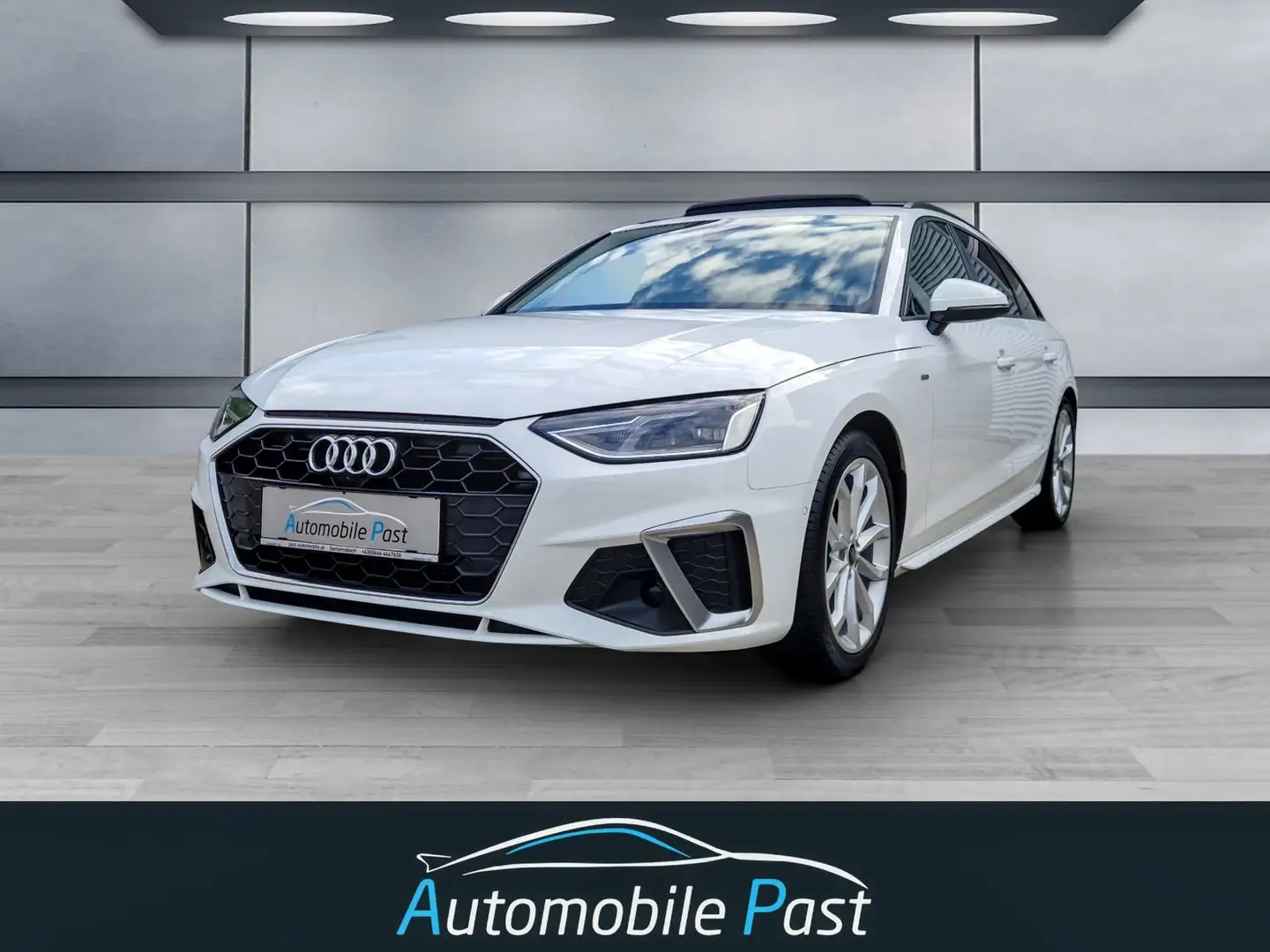 Audi A4 35 TDI S-LINE, PANO*STANDHEIZ.*AHK*KAMERA*ACC!!! Weiß - 1