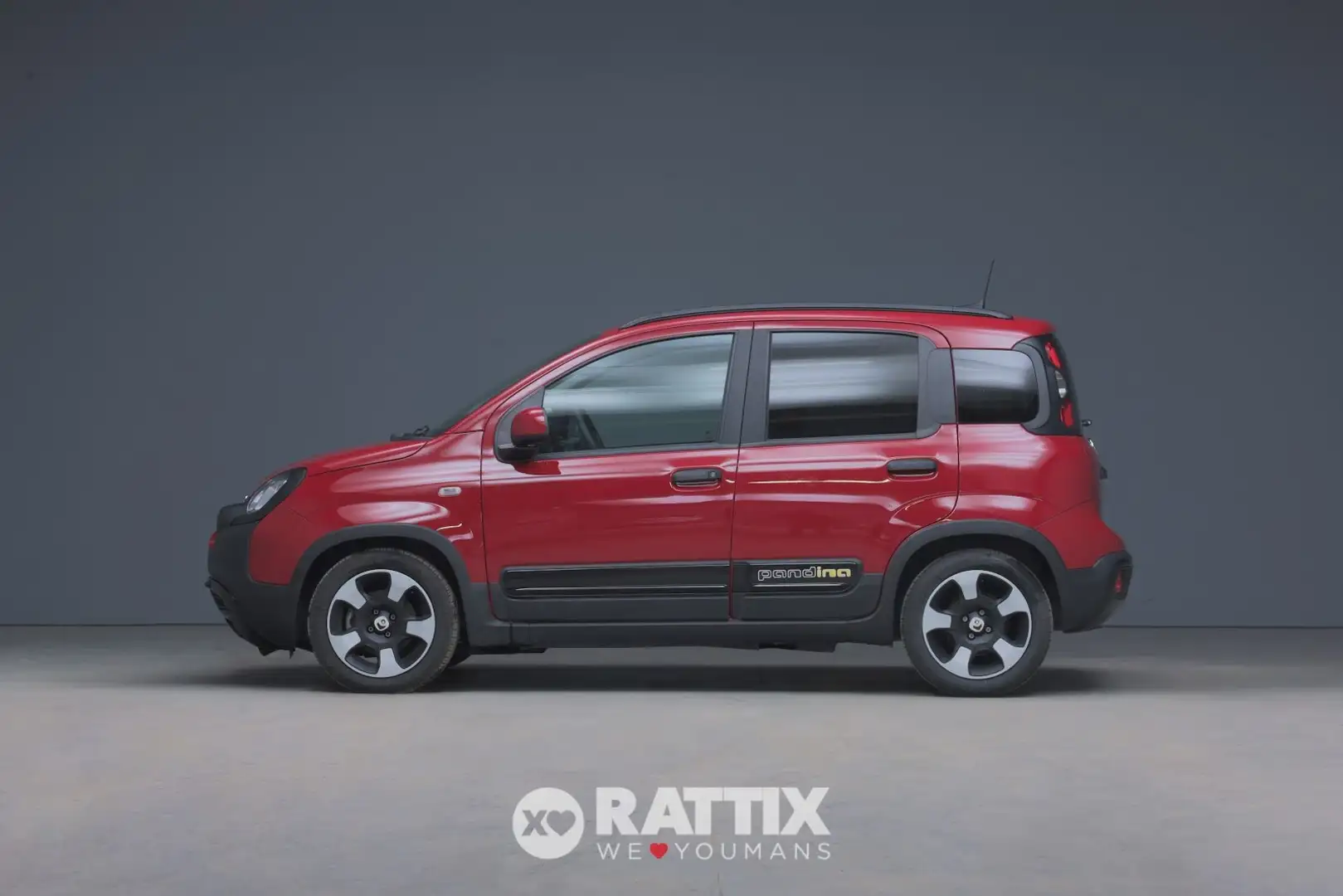 Fiat Panda Pandina 1.0 Firefly Hybrid 70CV Cross Rosso - 2