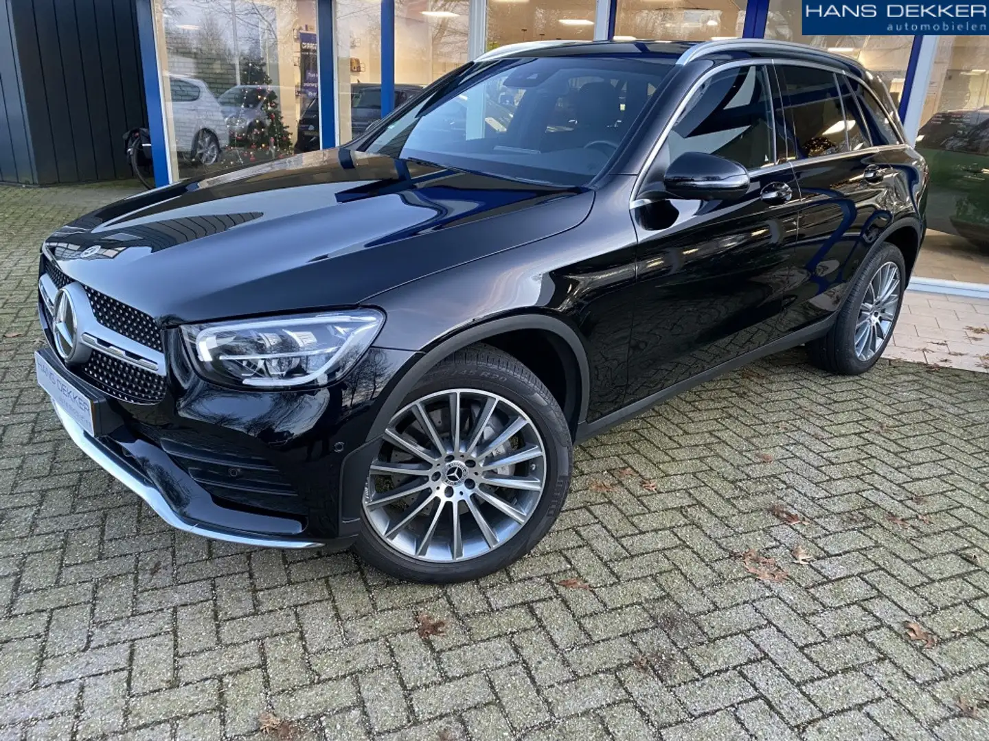 Mercedes-Benz GLC 300 Automaat navigatie 300e 4M Bns Sol. AMG Zwart - 1