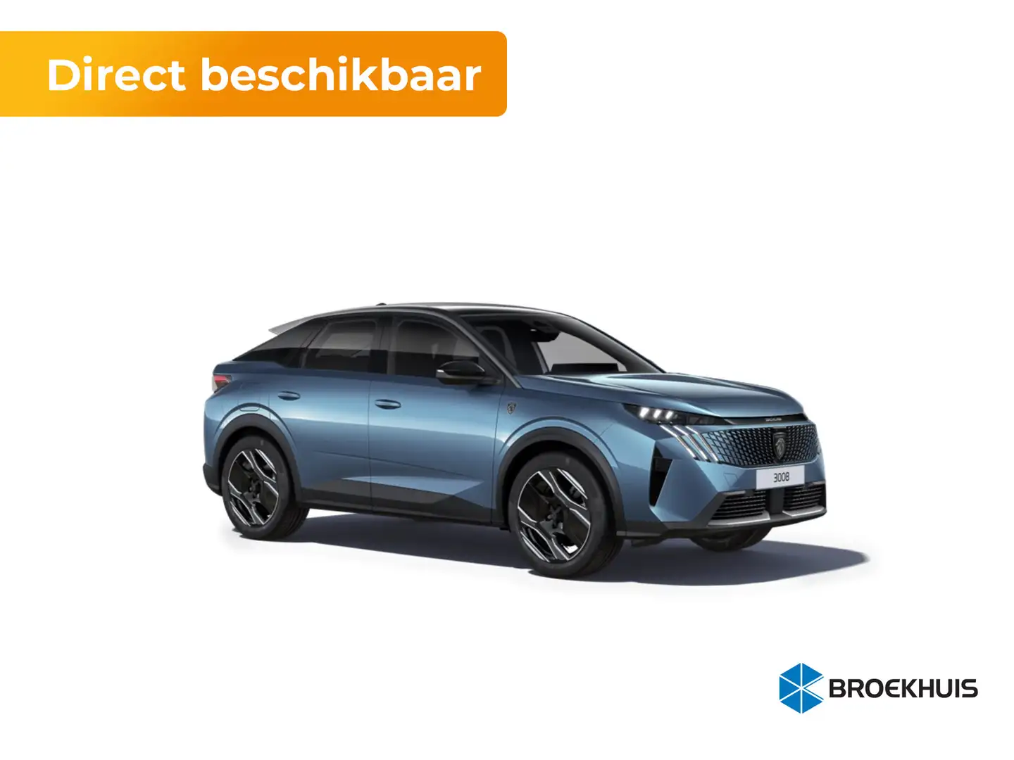 Peugeot 3008 GT | Advanced Active Safety Brake met camera en ra Blauw - 1