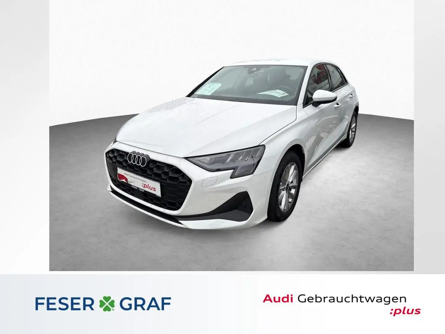 Audi A3 30 TFSI S tronic-LED-CarPlay/Android-SHZ Weiß - 1
