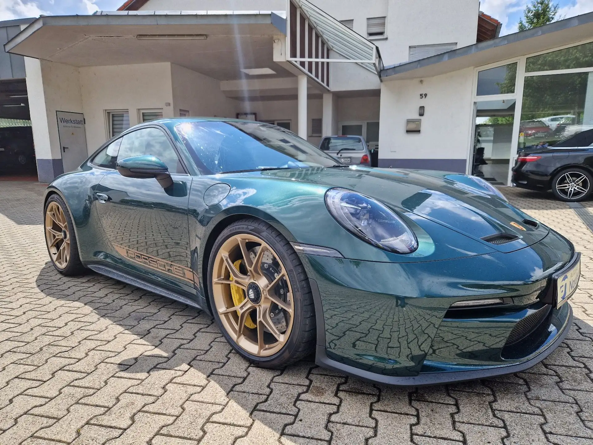 포르쉐 911 GT3 Touring 2023 청록 사진 2
