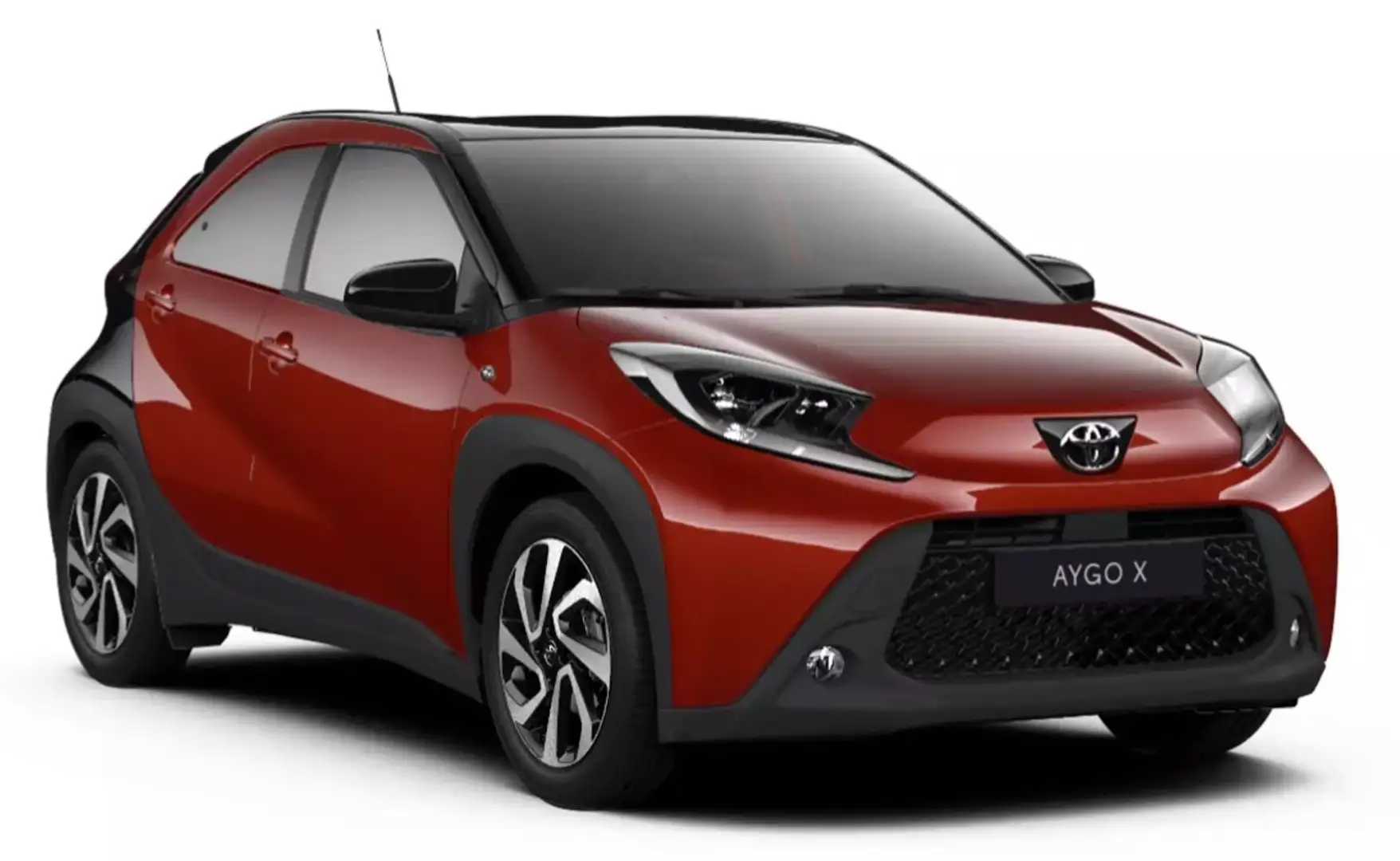 Toyota Aygo X 1.0 Teamplayer *schnell verfügbar** Rot - 1