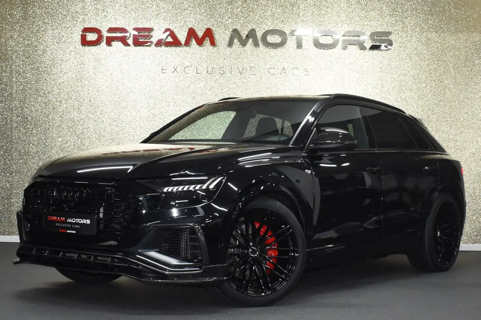 Audi Q8 55 TFSI e S-Line Quattro COMPETITION 381pk | AKRAP Zwart - 1