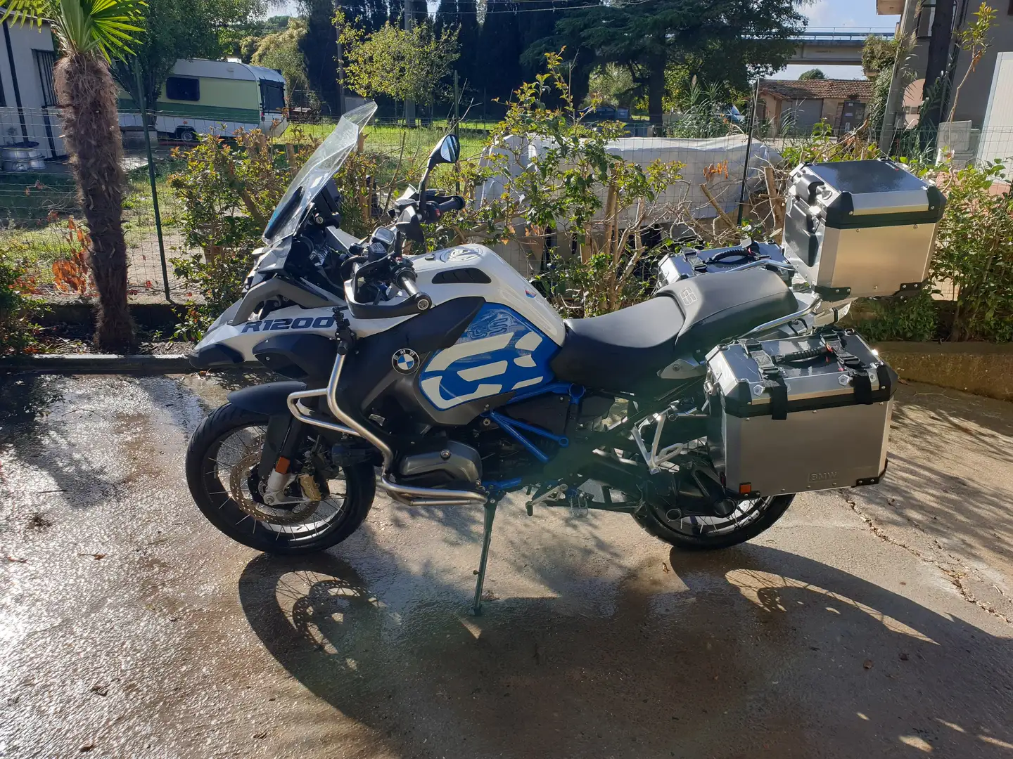 BMW R 1200 GS Adventure Rally Azul - 1