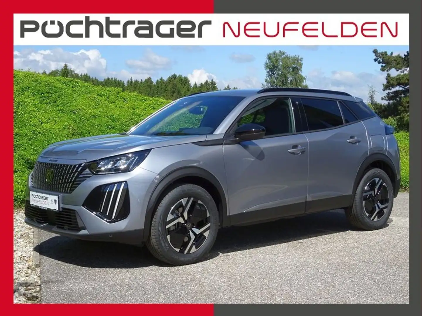 Peugeot 2008 ALLURE Hybrid 145 e-DCS6 Grigio - 1