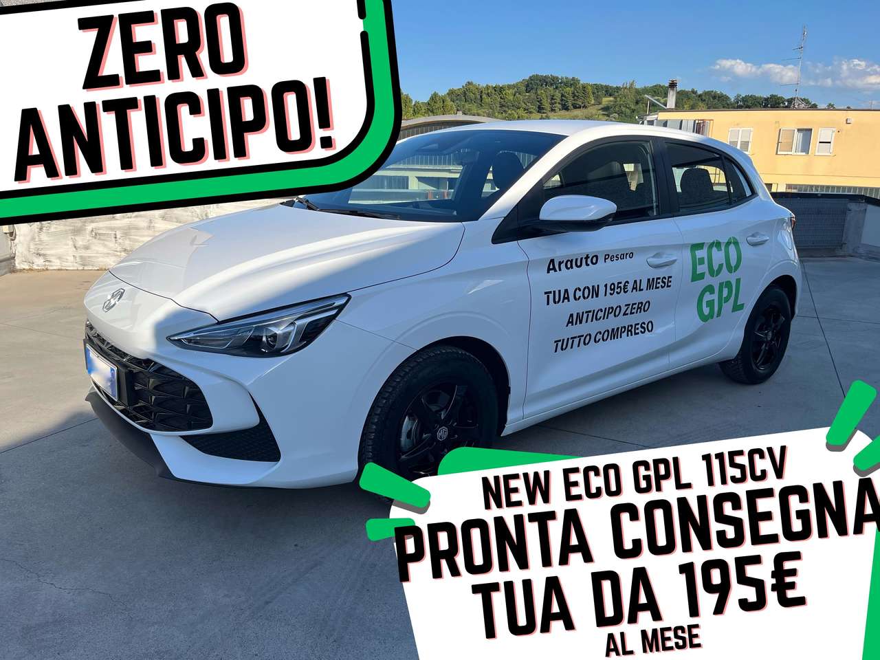 MG MG3 115CV eco-GPL ZERO ANTICIPO 195€ AL MESE