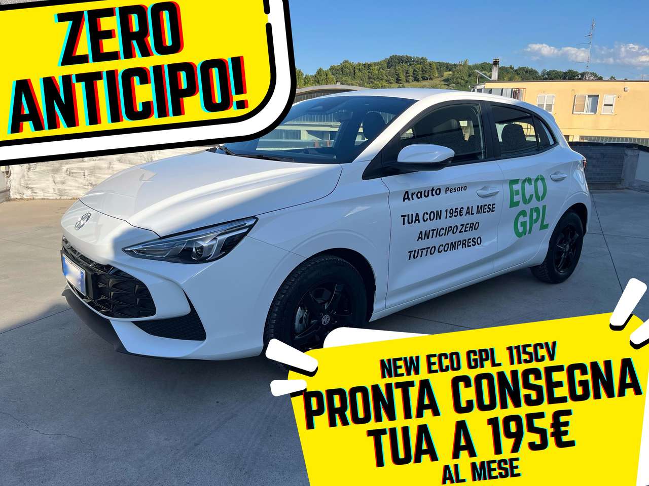 MG MG3 115CV eco-GPL ZERO ANTICIPO 195€ AL MESE