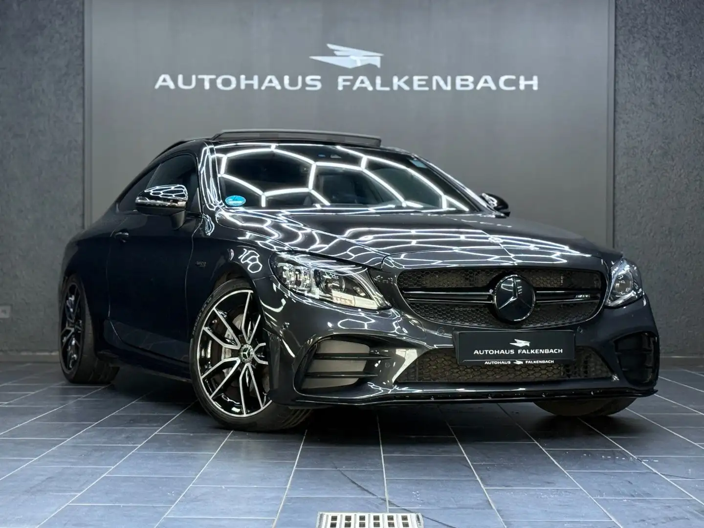 Mercedes-Benz C 43 AMG C43 COUPE*AMG*MEMORY*PANO*VIRTUAL*19ZOLL Šedá - 1