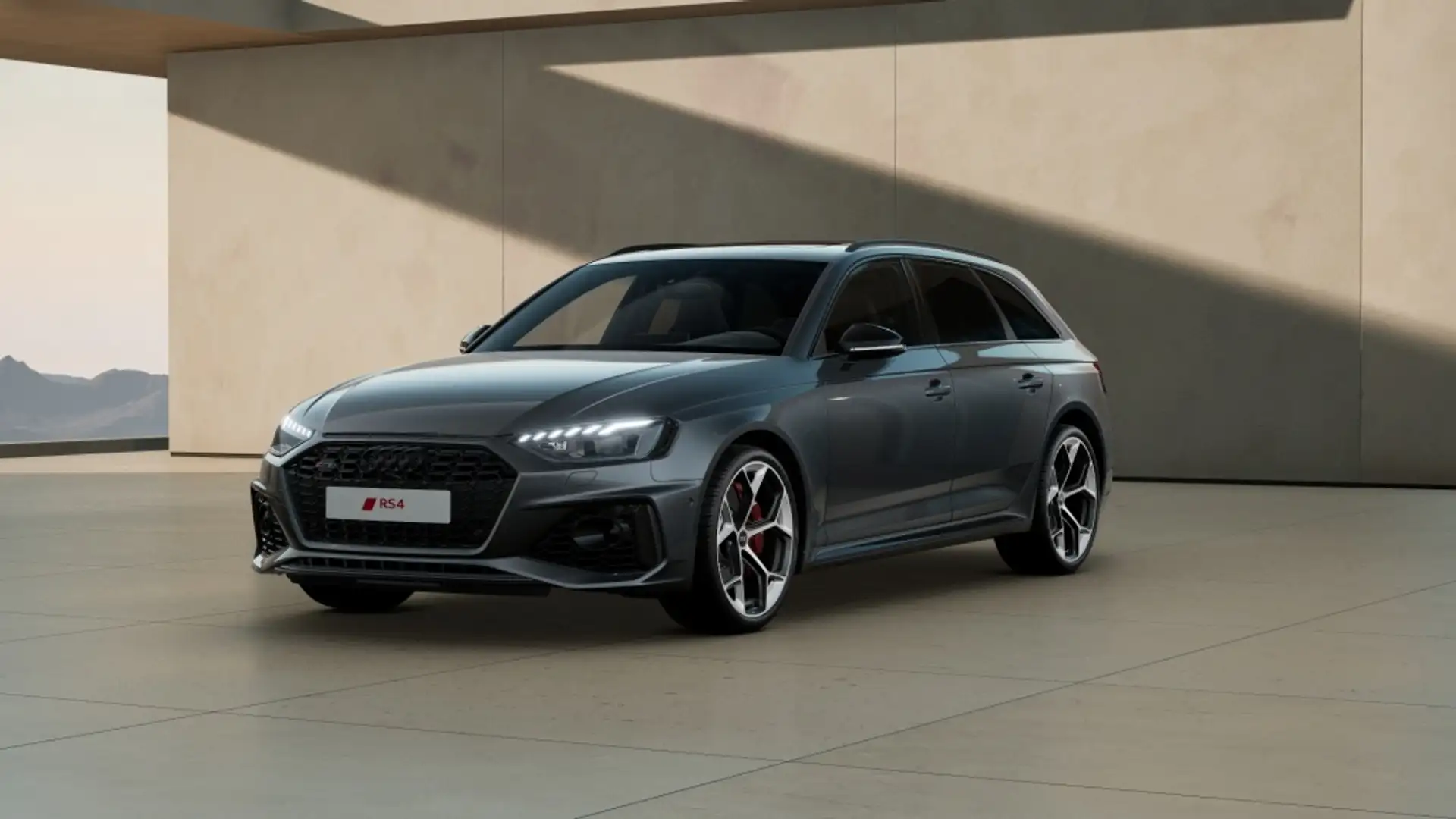 Audi RS4 Avant TFSI Competition plus quattro tiptronic Gris - 1