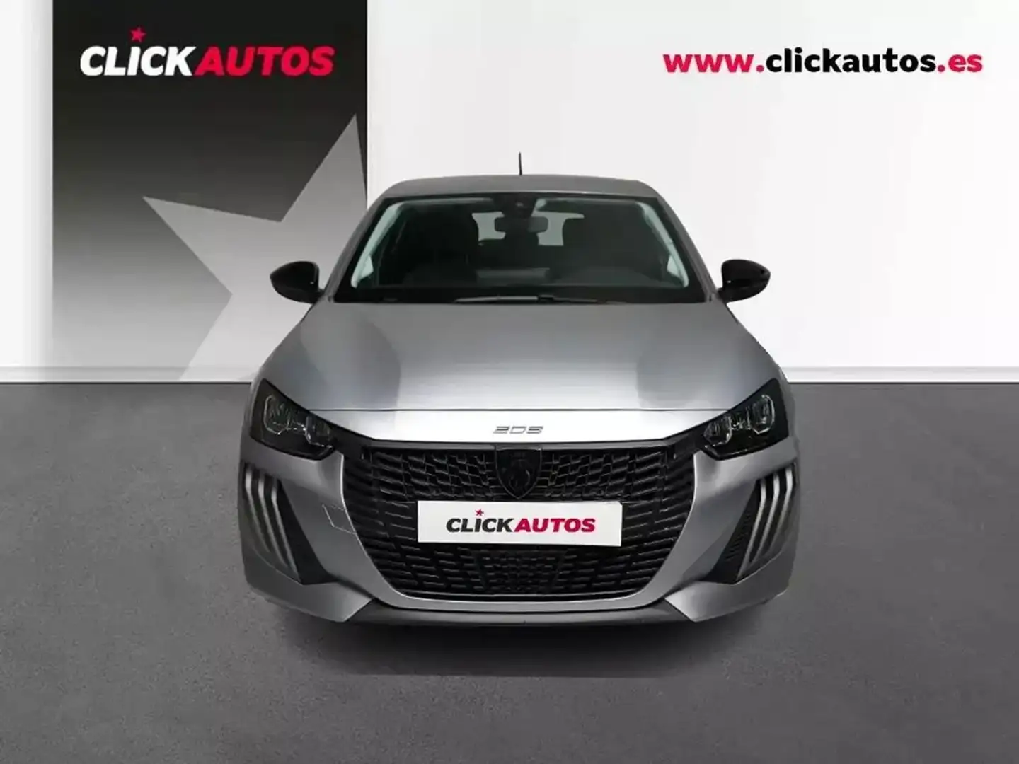 Peugeot 208 1.2 Puretech 100CV Active Gris - 2