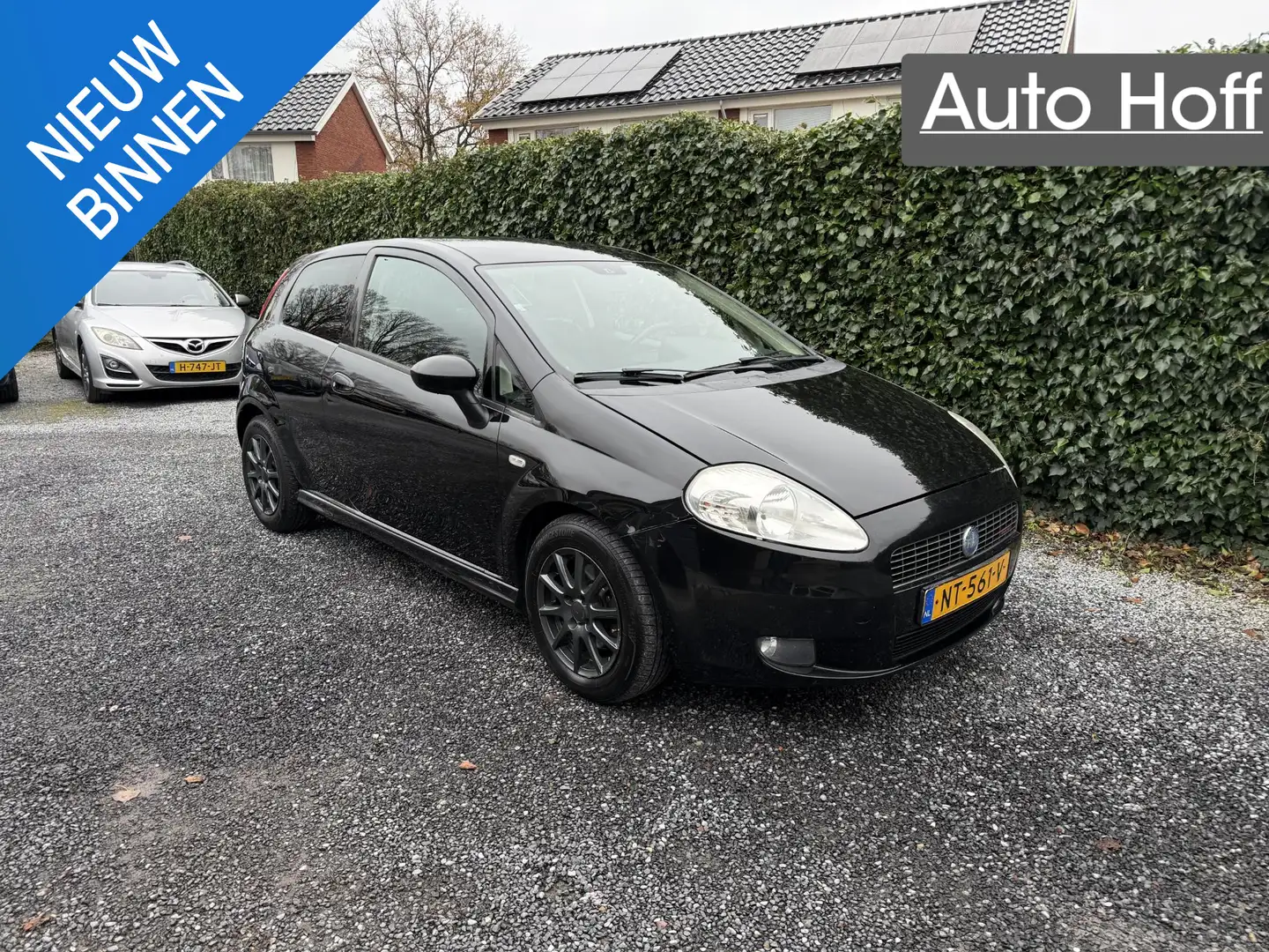 Fiat Grande Punto 1.4-16V Racing | Navi | Autom. Airco | Elekt. Rame Schwarz - 1