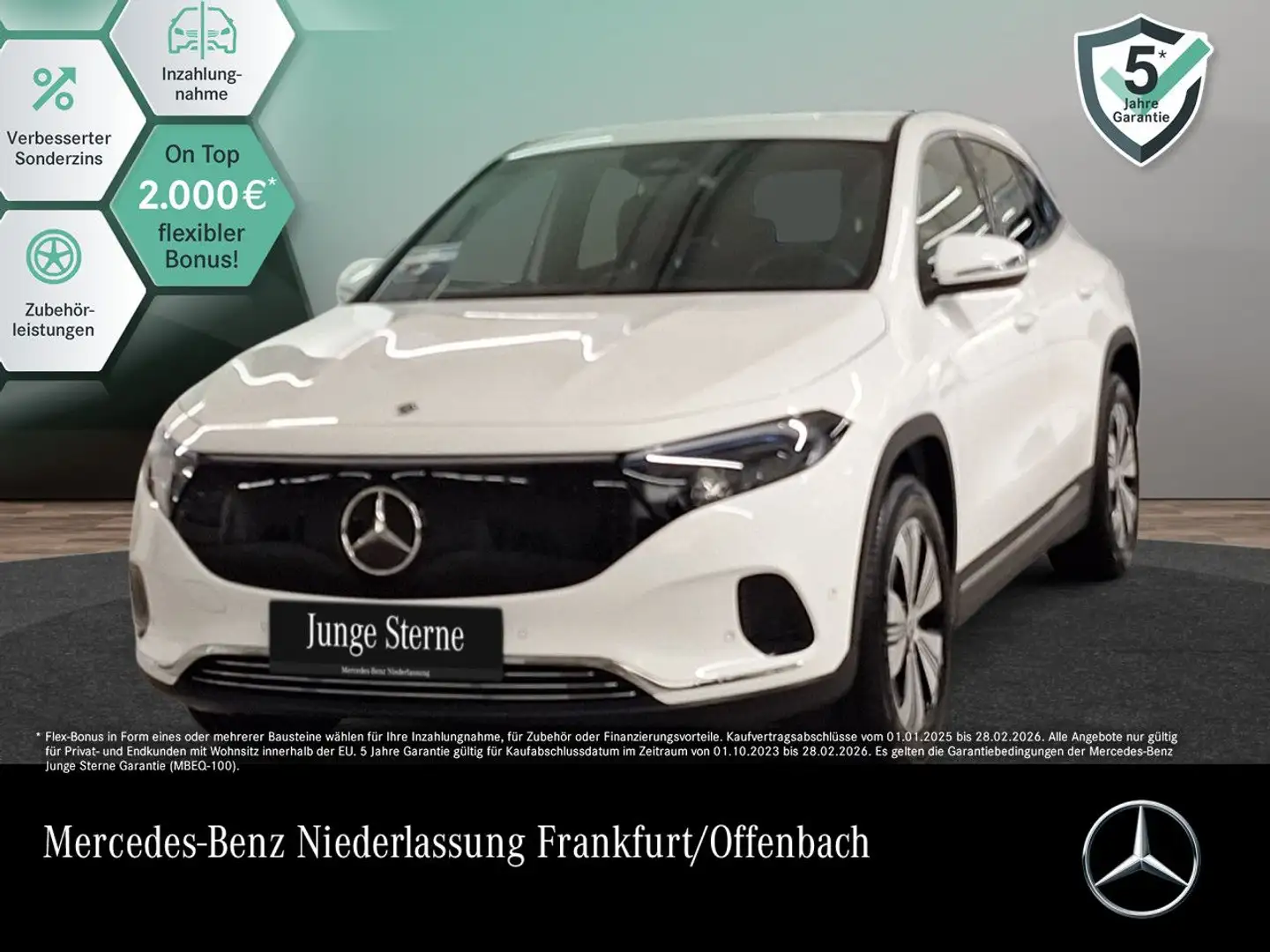 Mercedes-Benz EQA 250 PROG+ADVANCED+KAMERA+SPUR Weiß - 1