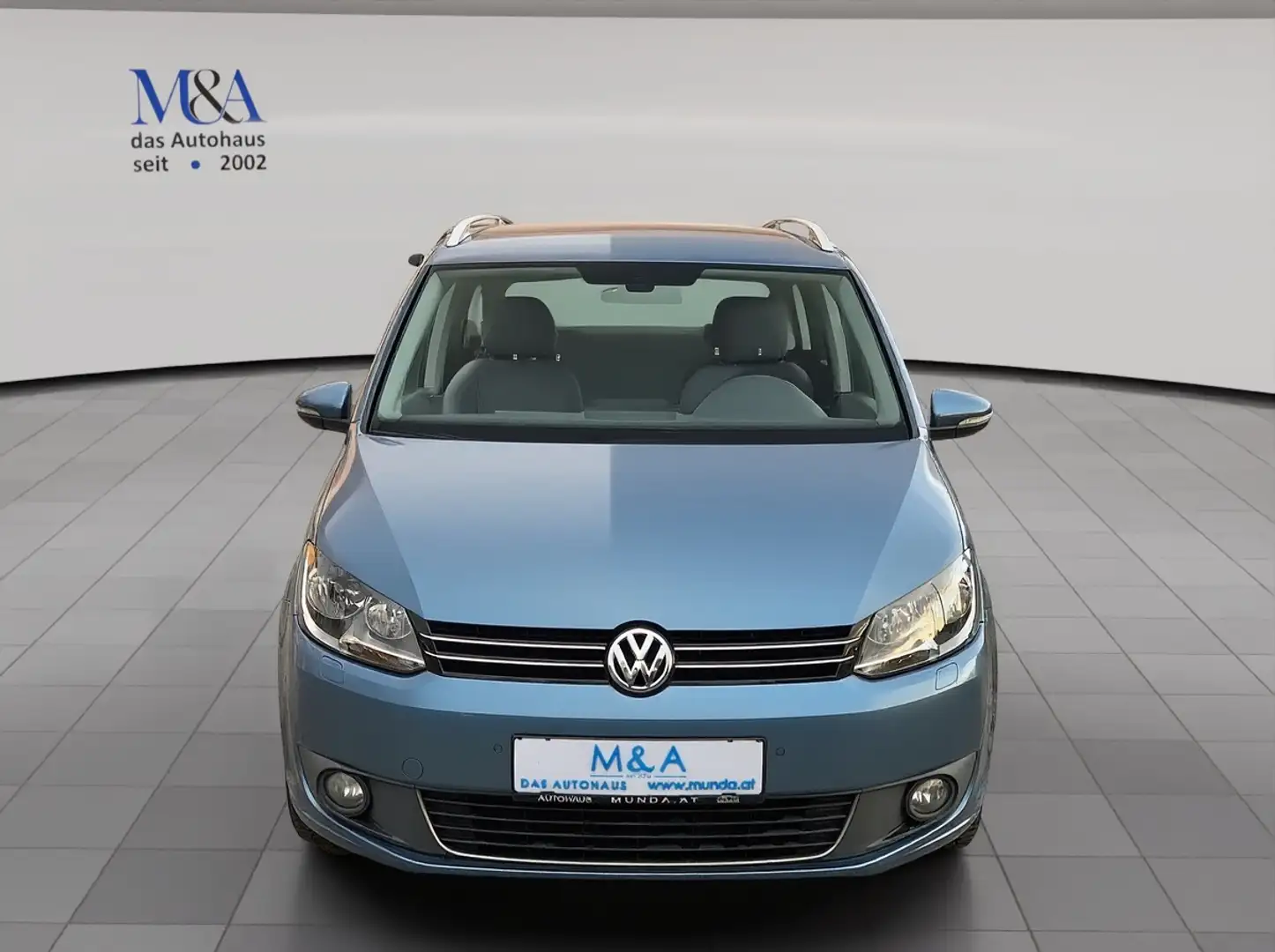 Volkswagen Touran 1.6 TDI Cup BlueMotion*7-SITZER*GARANTIE Blau - 2