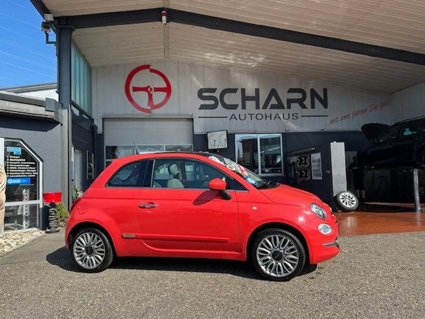 Fiat 500 1-Hand,Klima,AU und HU neu,TOP !!! Rouge - 1