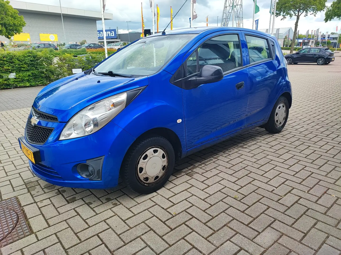 Chevrolet Spark 2012 LPG AIRCO APK tot 06.2026 Modrá - 1