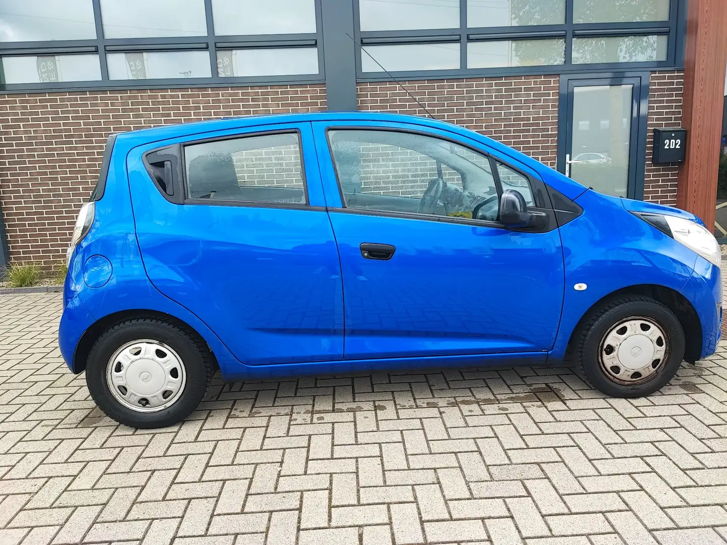 Chevrolet Spark 2012 LPG AIRCO APK tot 06.2026 Modrá - 2