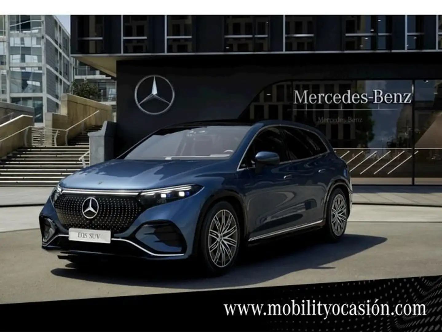 Mercedes-Benz EQS 450+ Azul - 1