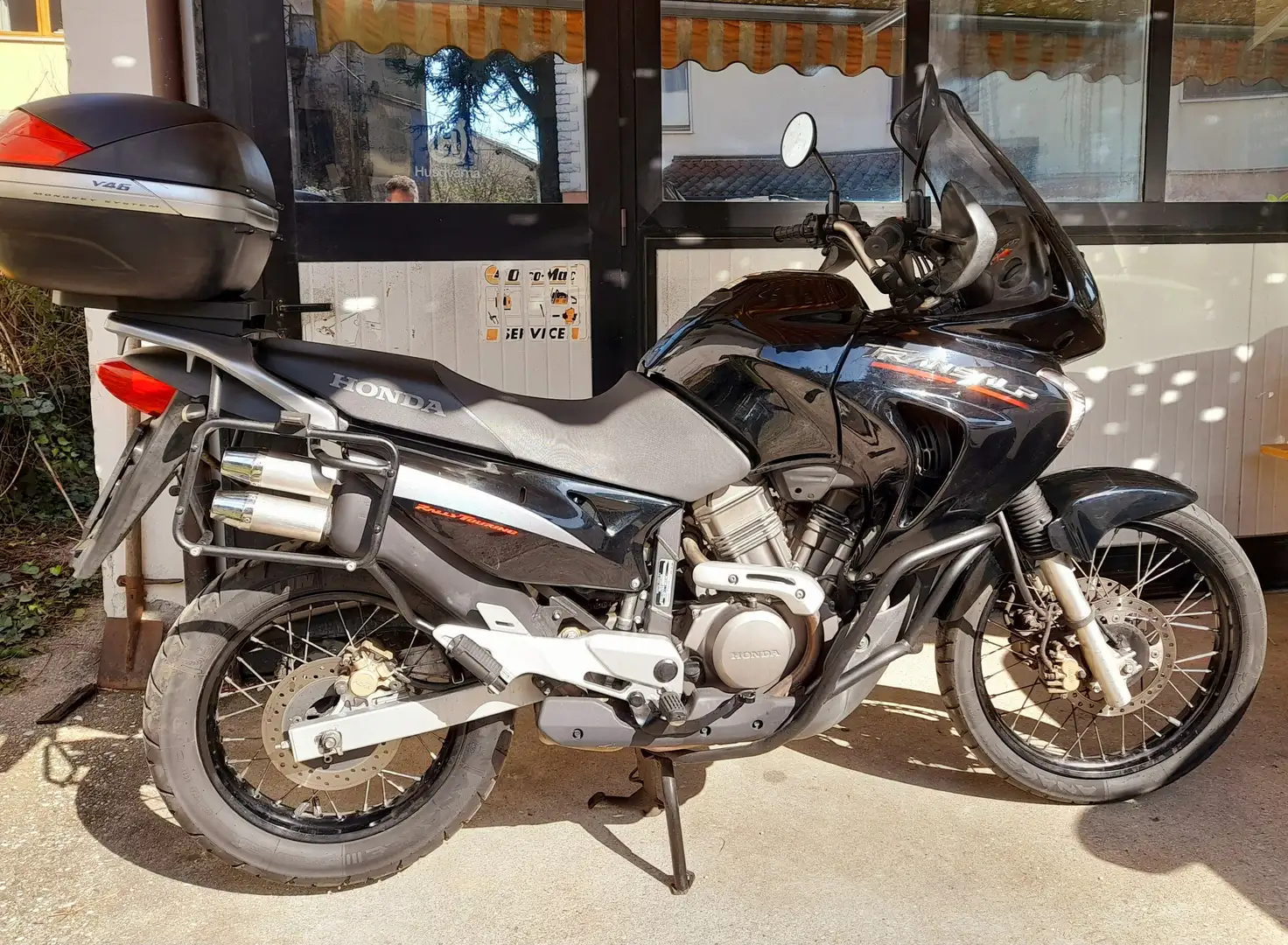 Honda Transalp v650 2005 Negro - 1