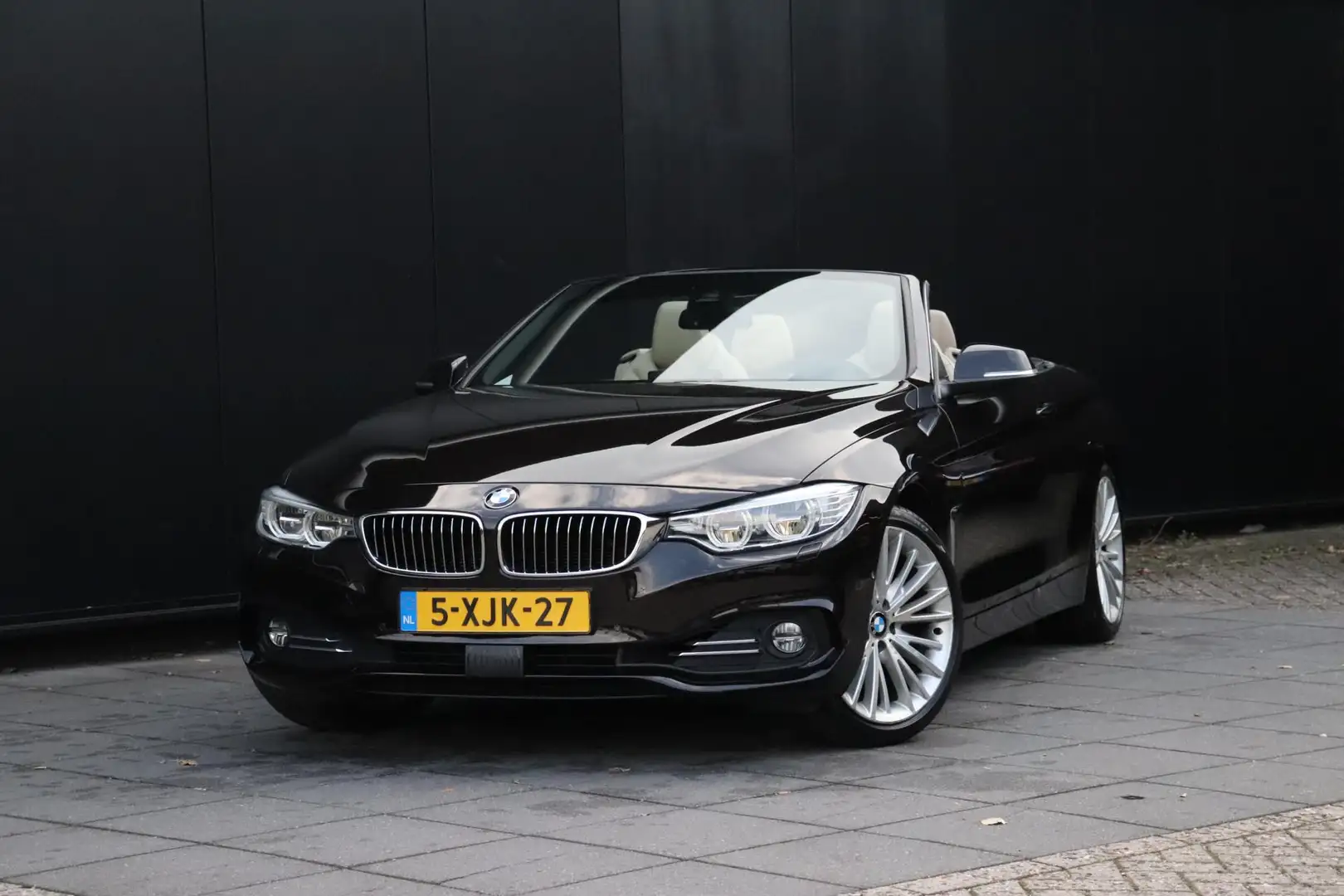 BMW 428 4 Serie Cabrio 428i High Executive | LEDER | MEMOR Marrón - 2