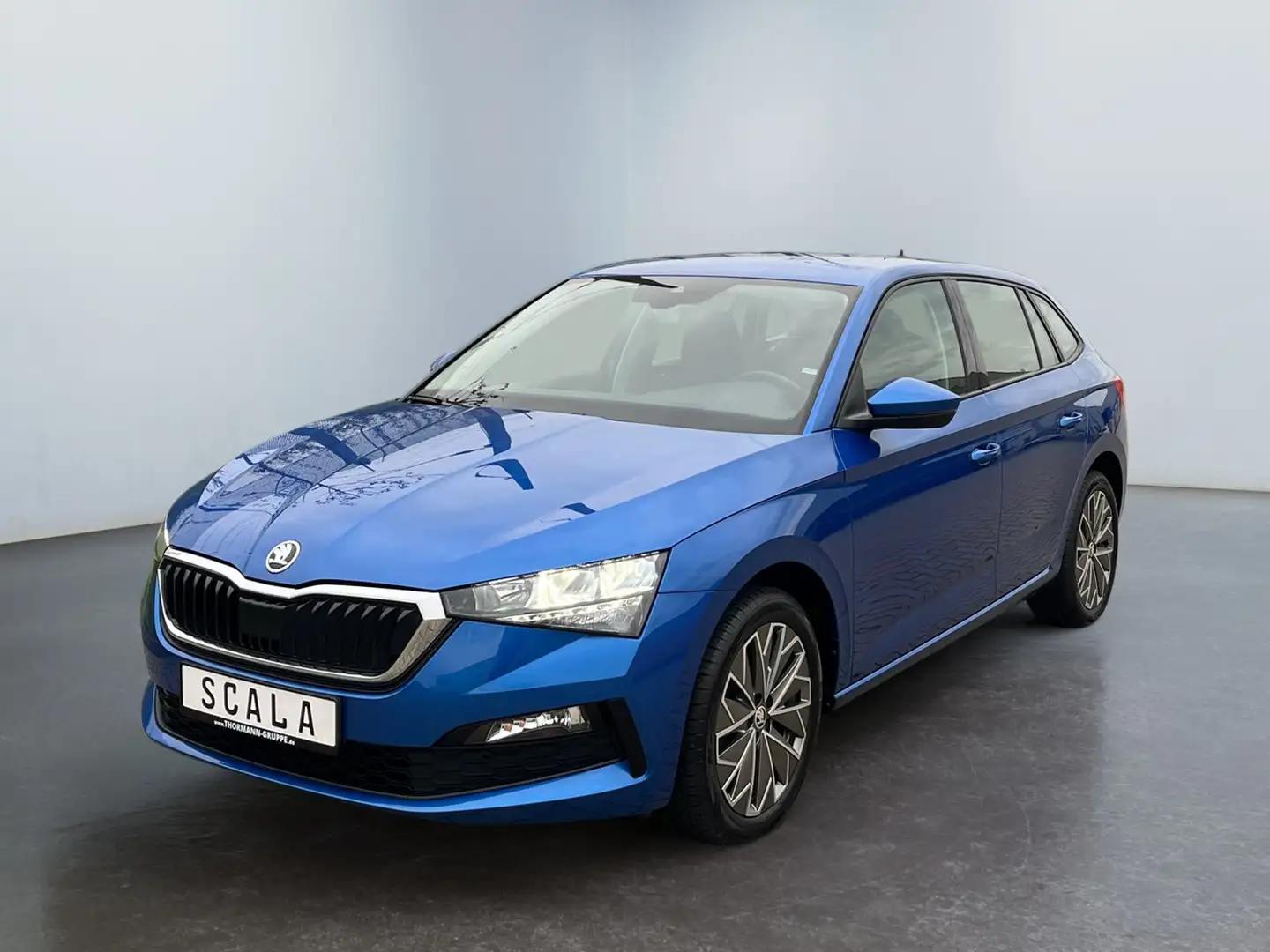 Skoda Scala Style 1.0 TSI Klima LED LM PDC DAB Blauw - 2