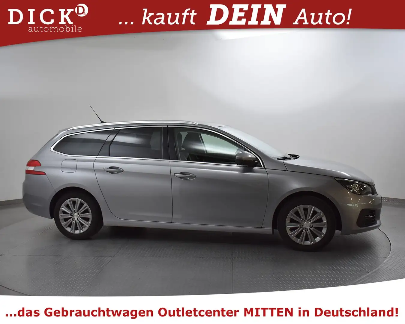 Peugeot 308 SW Allure Pack NAVI+KAM+SHZ+AHK+ACC+APPLE+PD Gris - 2