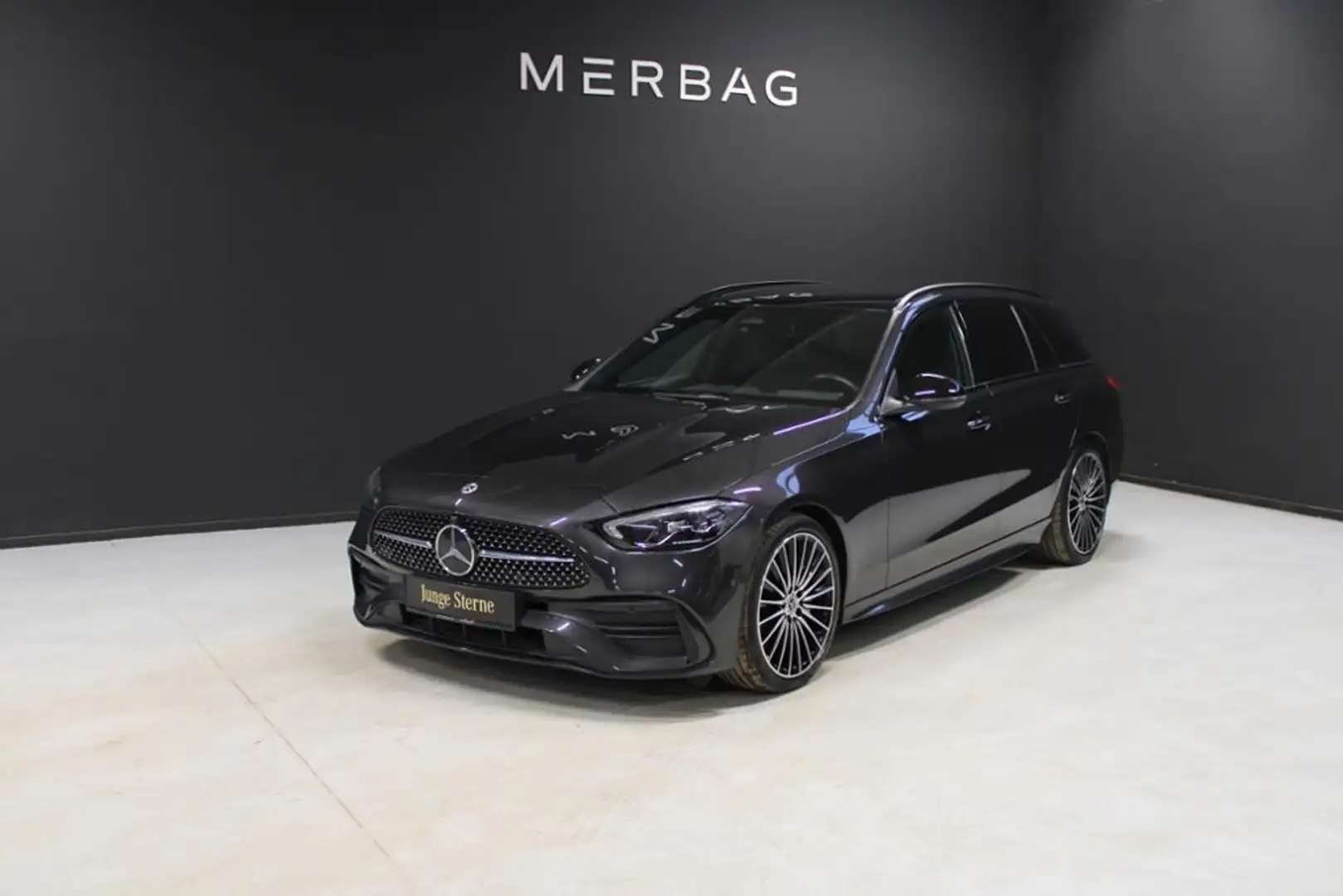 Mercedes-Benz C 220 d T *AMG Night Pano AHK Totwinkel LED Grau - 1