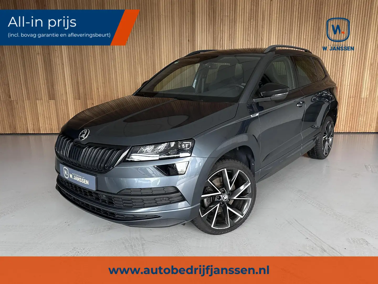 Skoda Karoq 1.5 TSI ACT Sportline Stoelverwarming | Camera Gris - 1