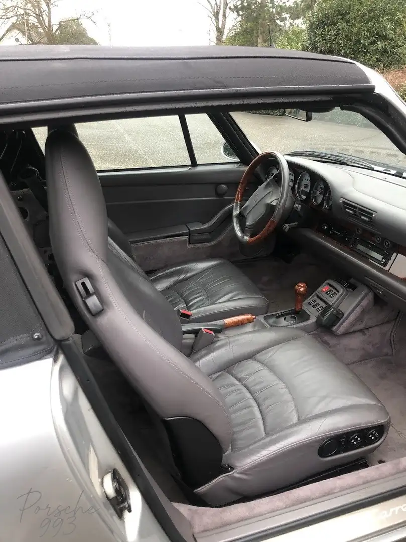 Porsche 993 Cabriolet Plateado - 2