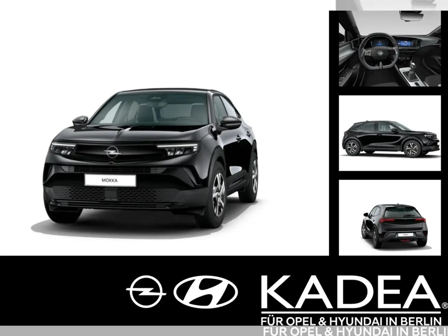 Opel Mokka Edition 1.2 Turbo Schwarz - 1