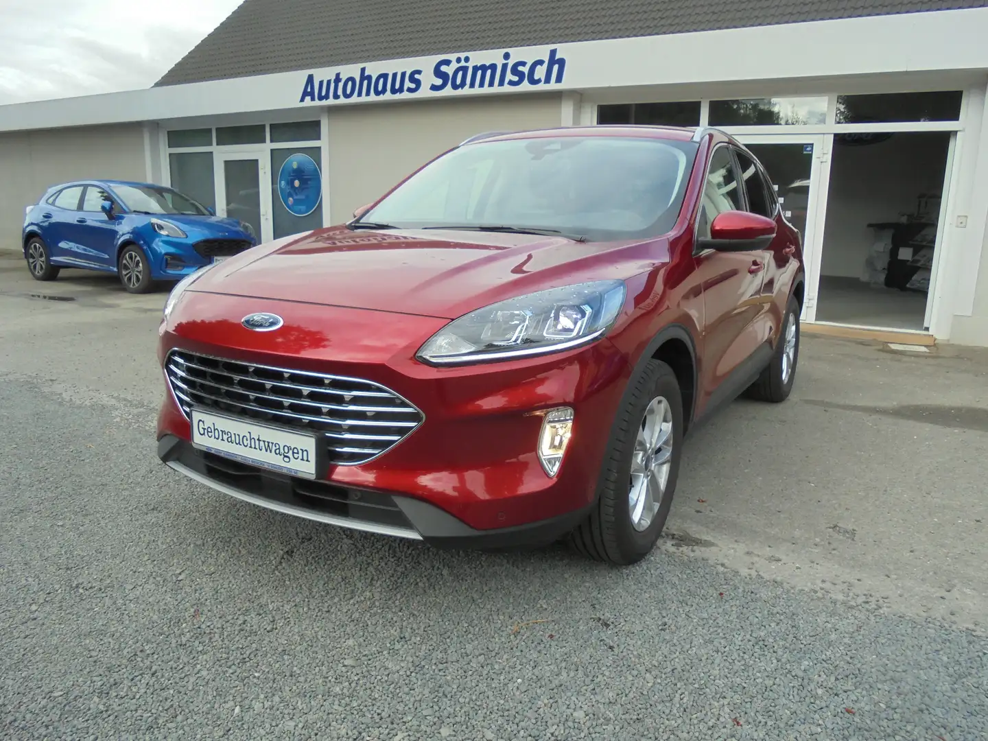 Ford Kuga Titanium Rouge - 1