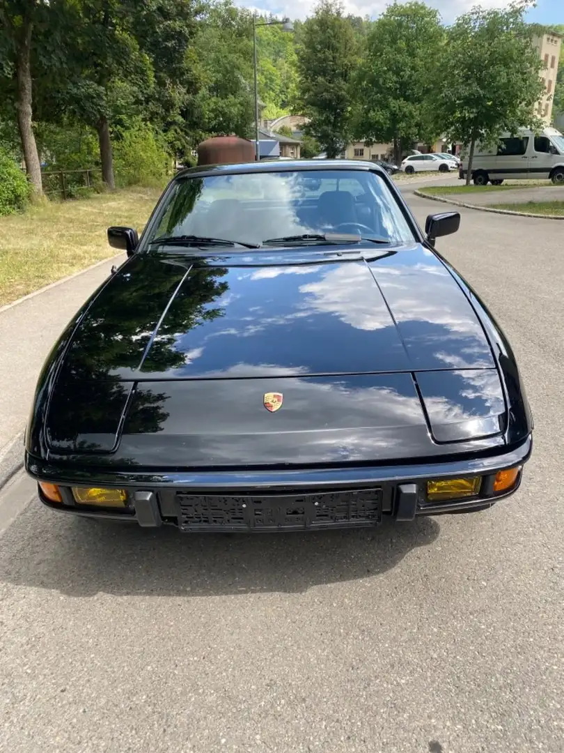 Porsche 924 S Targa aus 2.ter Hand original erst 81.550KM Schwarz - 2