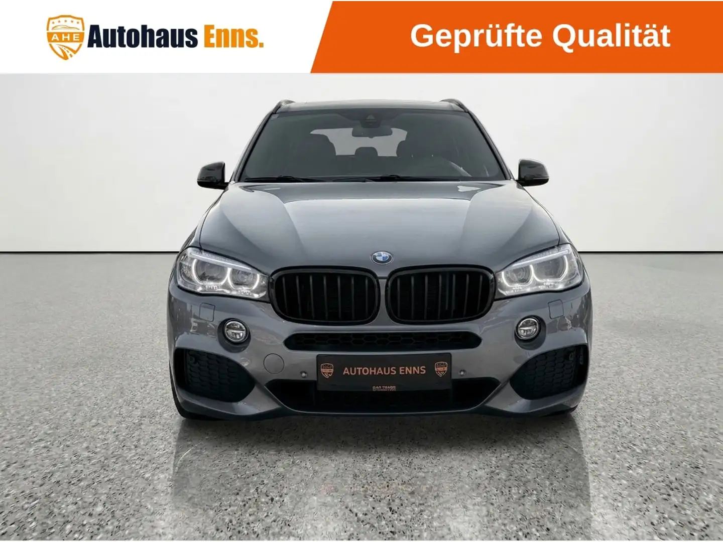 BMW X5 xDrive30d F15 N57 / Automatik / Navi / Panorama / Elektr. Sitze / Sitzheiz. / Lederlenkr. / 2-Zonen-Klima / Tempomat Grau - 2