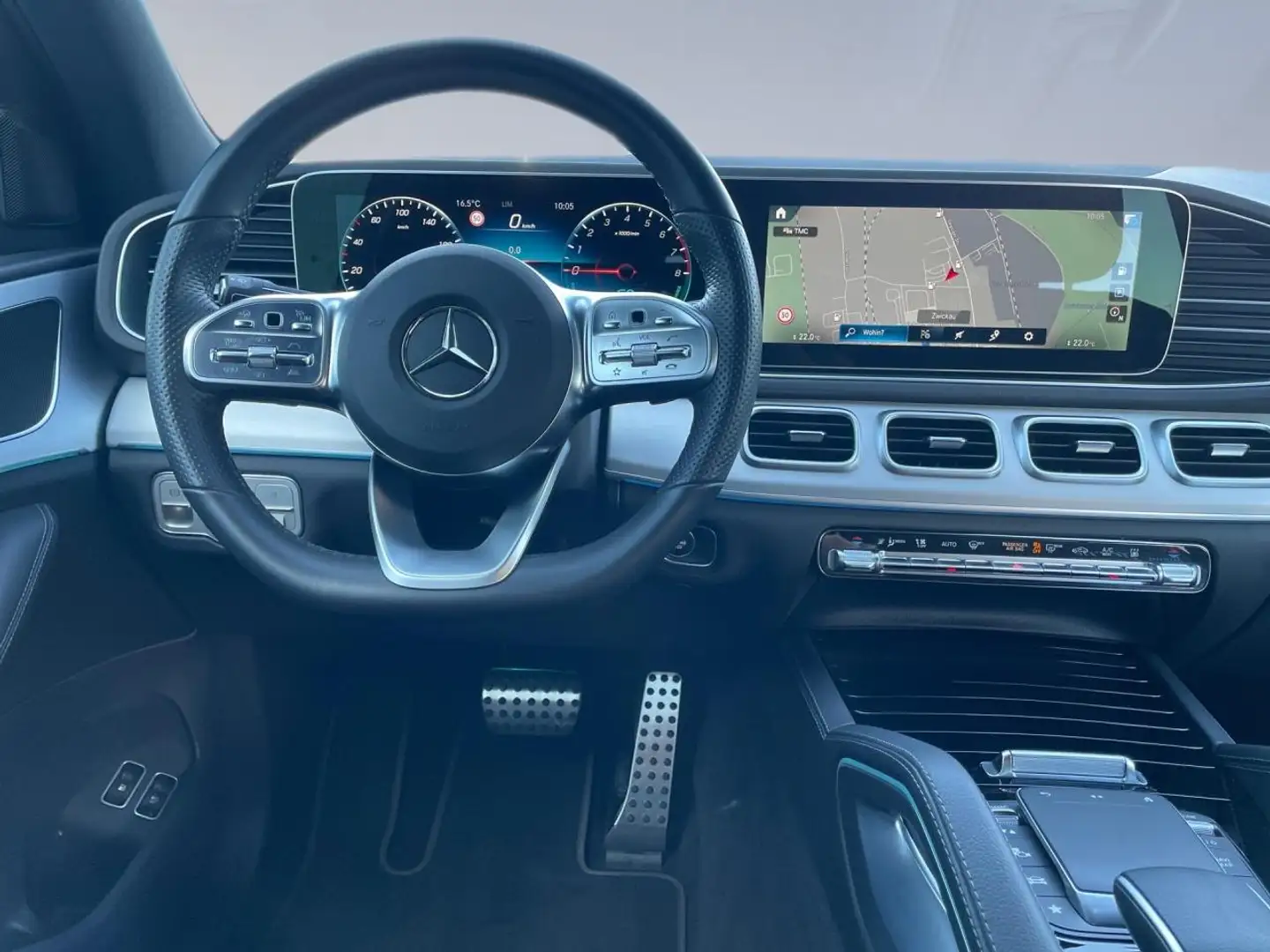 Mercedes-Benz GLE 350 e 4M AMG+AIRMATIC+DISTRONIC+360°KAMERA Zwart - 2