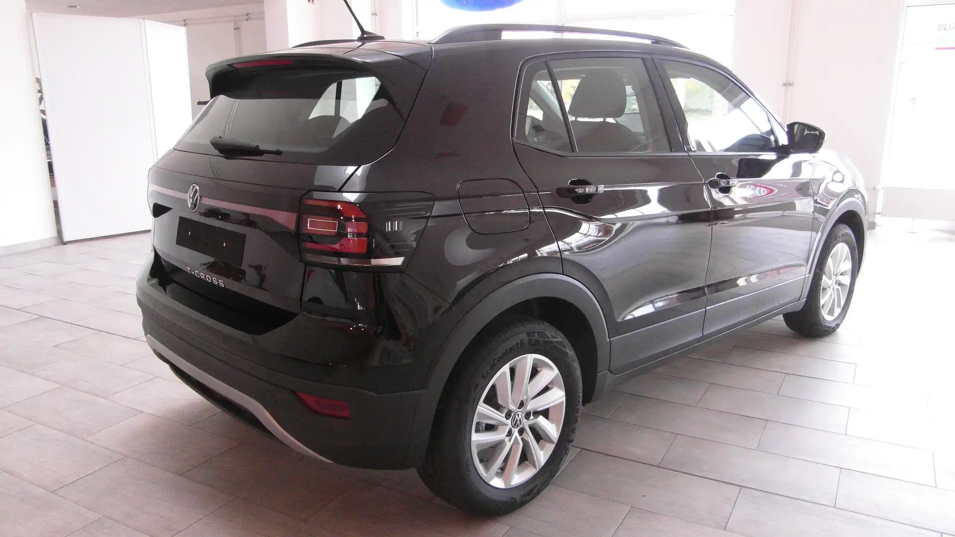 Volkswagen T-Cross 1.0 TSI OPF/ LED/ Klimaauto/ Winterpaket uvm. Schwarz - 1