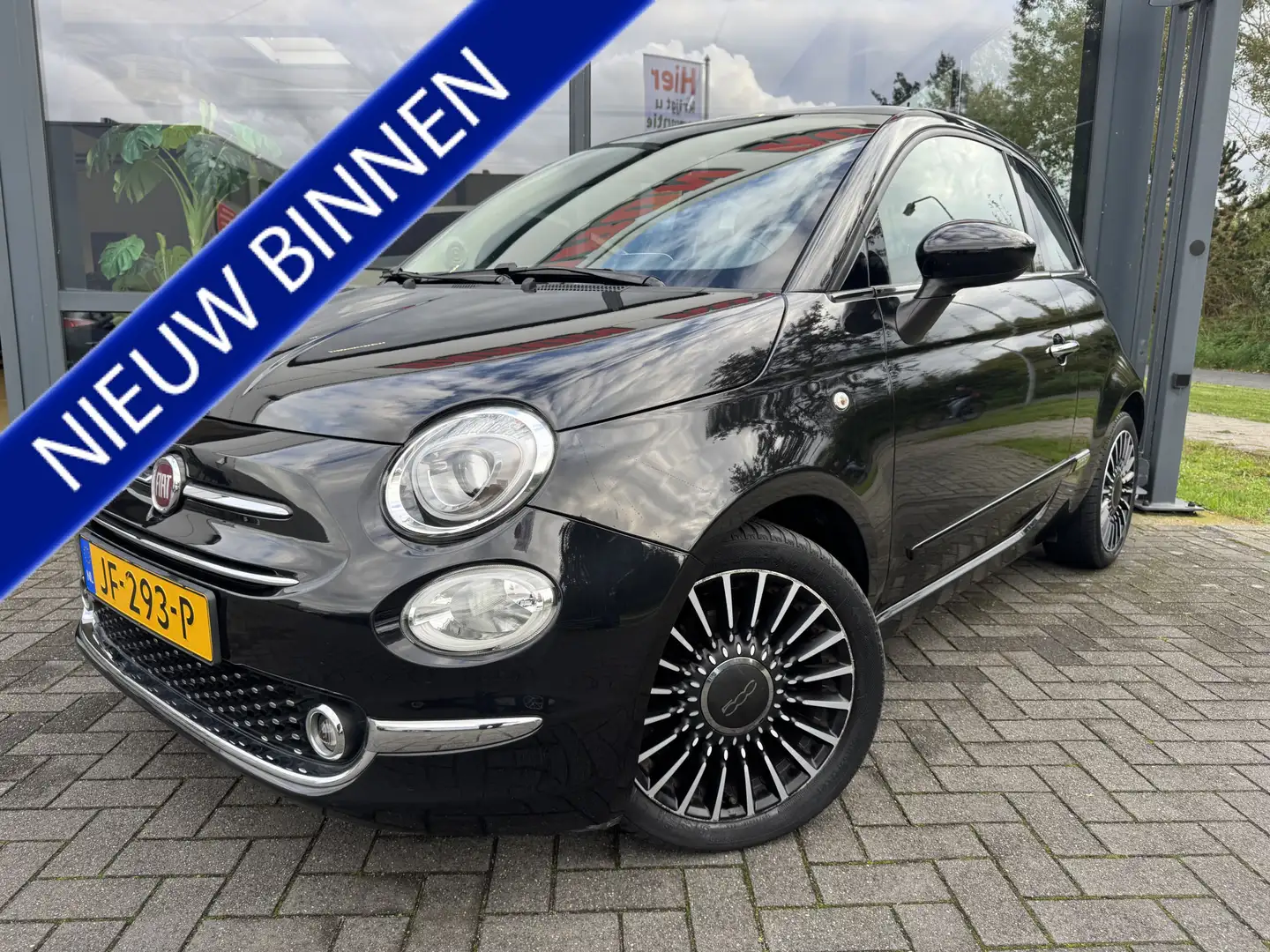 Fiat 500 0.9 TwinAir Turbo Lounge Noir - 1